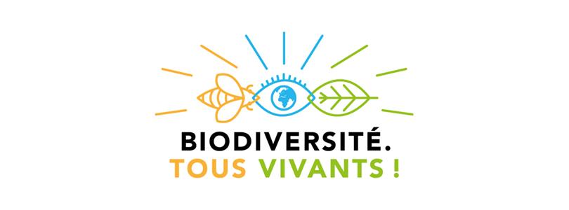 Logo Biodiversité, tous vivants !